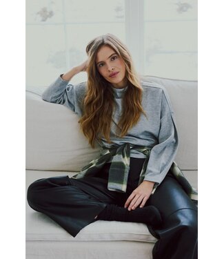 Freequent FQBRODY Sweatshirt - Medium Grey Melange