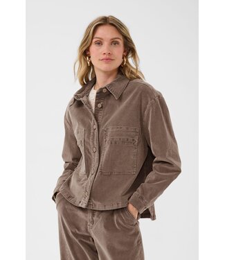 CREAM CRBrady Corduroy Shirtjacket - Brown Lentil