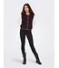 JDY JDYEIRA Life On Button Vest Plum Perfect – Fluffy mouwloos damesvest met knopen