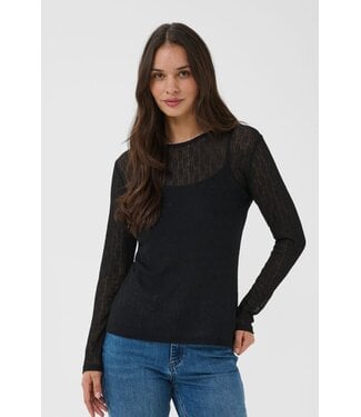 KAFFE KAallison T-Shirt - Black Deep