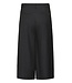 KAFFE KAgabby Culotte Pants Dark Grey Melange – Grijze damesculotte met wijde pijpen