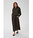 KAFFE KAhelie Check Shirt Black/Brown Check – Geruit dameshemd met boxy fit