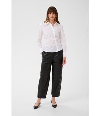 KAFFE KAarensa Barrel Pants - Black Deep