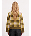 Selected Femme SLWLULU Loose Check Knit Avocado Oil Check – Geruite damespull met wol & alpaca