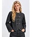 Selected Femme SLWBARIA-BORA Denim Shirt Dark Grey Denim – Donkergrijs denim damesjasje