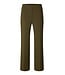 Selected Femme SLWRITA Wide Pant Fir Green – Olijfgroene damesbroek met wijde pijpen