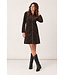 Freequent FQCORDY Dress Mole – Bruine ribfluwelen jurk met ritssluiting