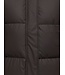 JDY JDYKAMMA Water Rep Long Puffer Chocolate Torte – Lange donkerbruine pufferjas