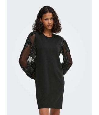 JDY JDYFAIRVIEW Life Sweat Dress - Black