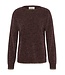 CREAM CRCicia Knit Pullover Fudge – Damespull met subtiel metallic detail