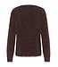 CREAM CRCicia Knit Pullover Fudge – Damespull met subtiel metallic detail