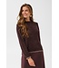 CREAM CRCicia Knit Pullover Fudge – Damespull met subtiel metallic detail