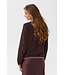 CREAM CRCicia Knit Pullover Fudge – Damespull met subtiel metallic detail