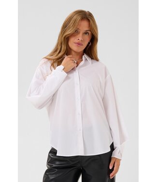 KAFFE KAmathilde Shirt - Optical White