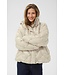 CREAM CRDrakie Short Jacket Oatmeal – Gewatteerde damesjas met sterpatroon
