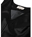 Freequent FQVEGGY Dress Black – Zwarte mouwloze lederlook jurk met V-hals