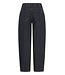 b.young BYKIZION Barrel Jeans Black Denim – Zwarte damesjeans met hoge taille en barrel fit