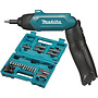 Makita Schroevendraaier met ingebouwde 1,5 Ah Li-On accu  3,6V incl. 81-delige acc.set