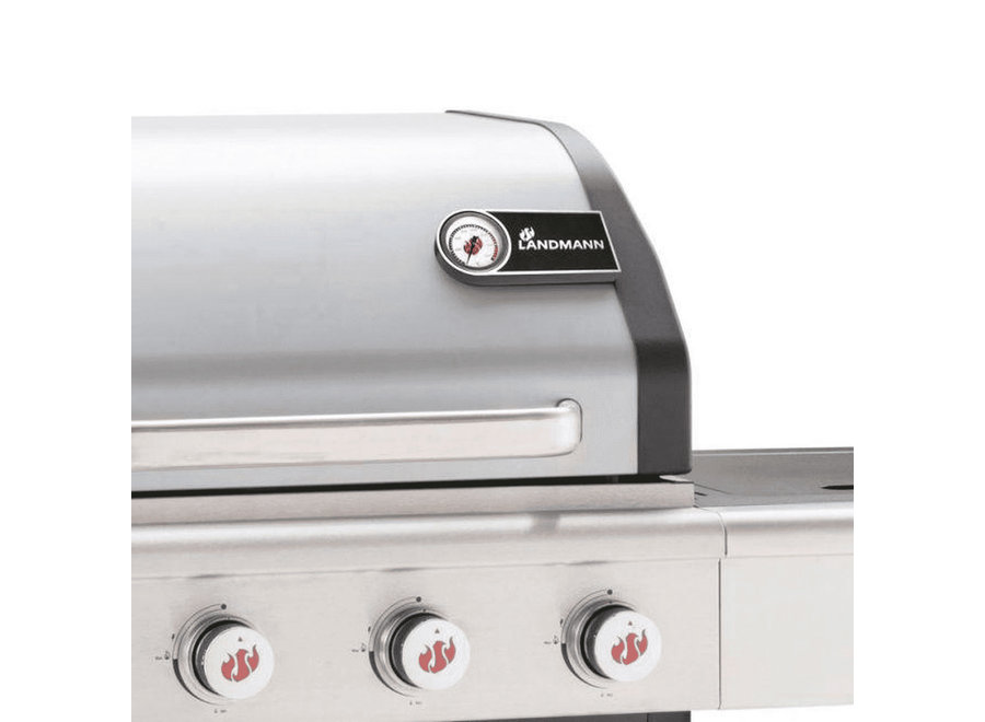 Gasbarbecue Triton PTS 3.1 Zilver/Grijs