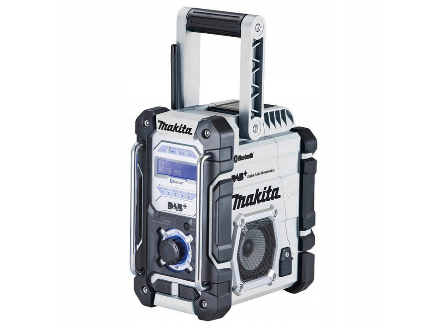 paar Intentie Geestig Makita DMR112W Bouwradio DAB, DAB+, FM AUX, Bluetooth, USB  Spatwaterbestendig - Outlet Nederland