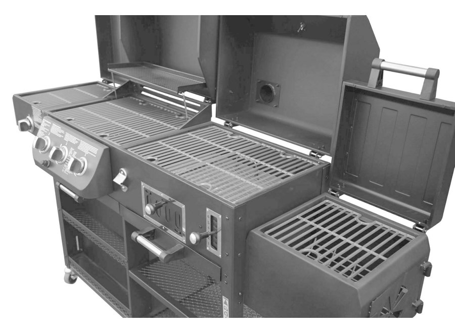 4-in-1 Combi barbecue Arizona