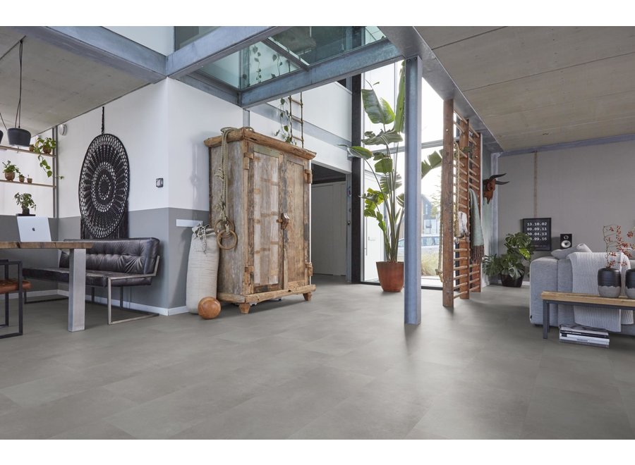 Floorlife Southwark Grey Plak PVC