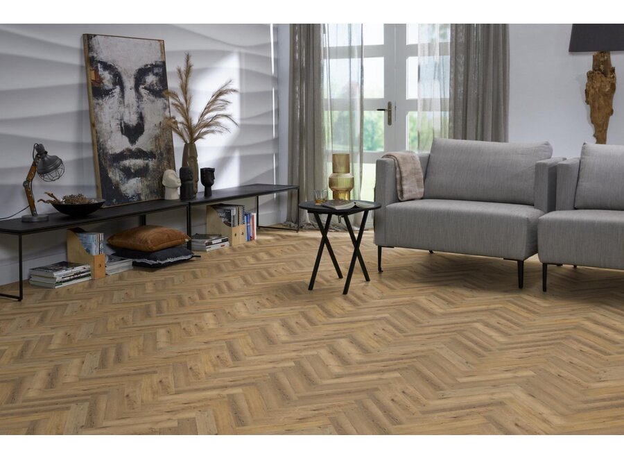YUP herringbone click SRC dark oak