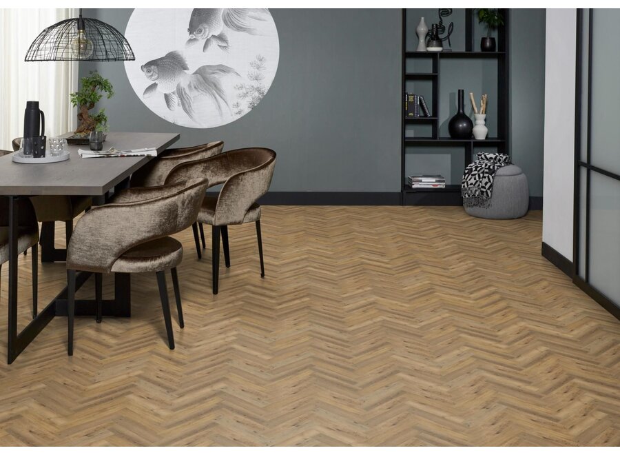 YUP herringbone click SRC dark oak