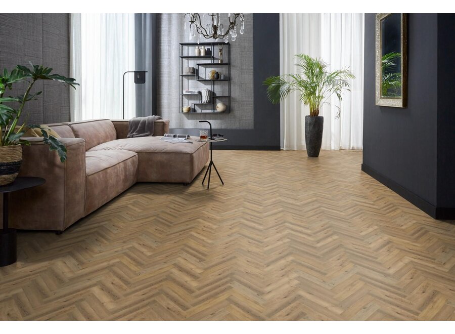 YUP herringbone click SRC dark oak