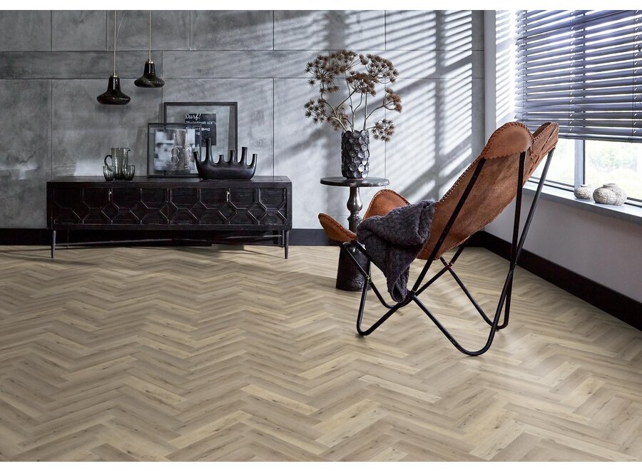 YUP herringbone click SRC light oak