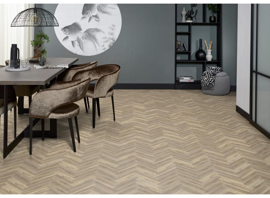 YUP herringbone click SRC light oak