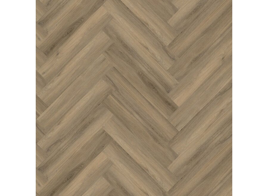 YUP herringbone click SRC light brown