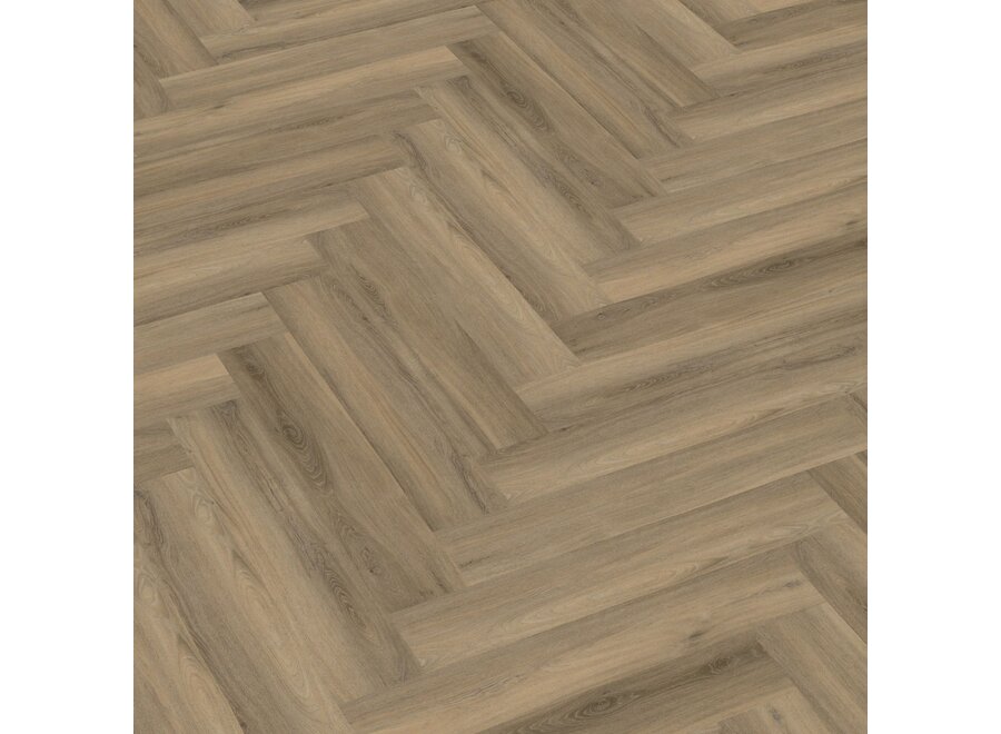 YUP herringbone click SRC light brown