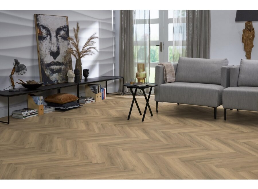 YUP herringbone click SRC natural