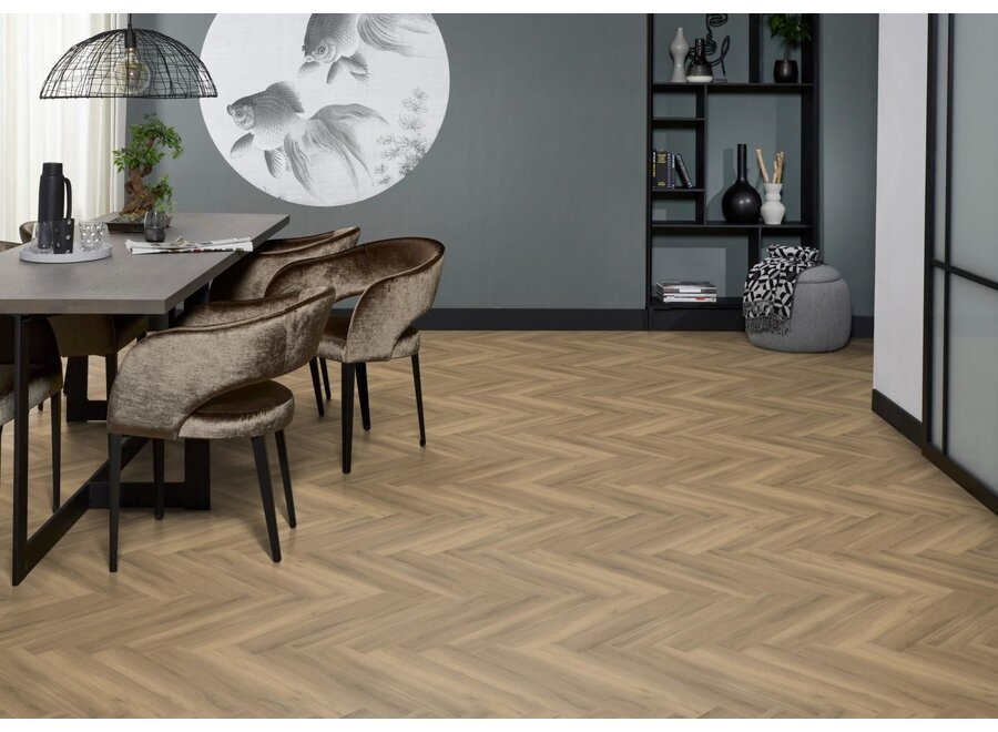 YUP herringbone click SRC natural