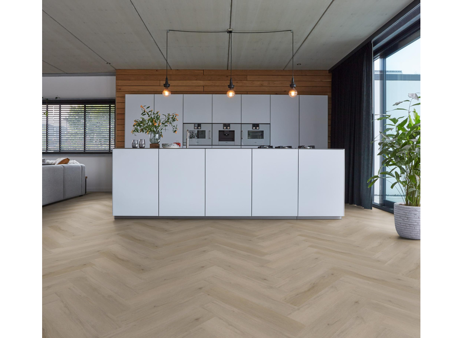 YUP Leyton herringbone click SRC light oak