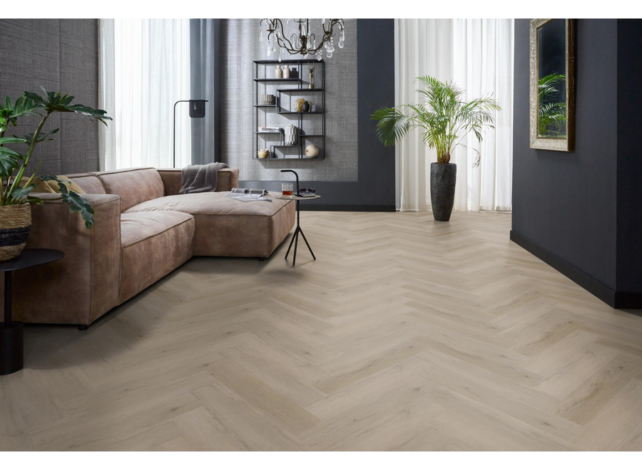 YUP Leyton herringbone click SRC light oak