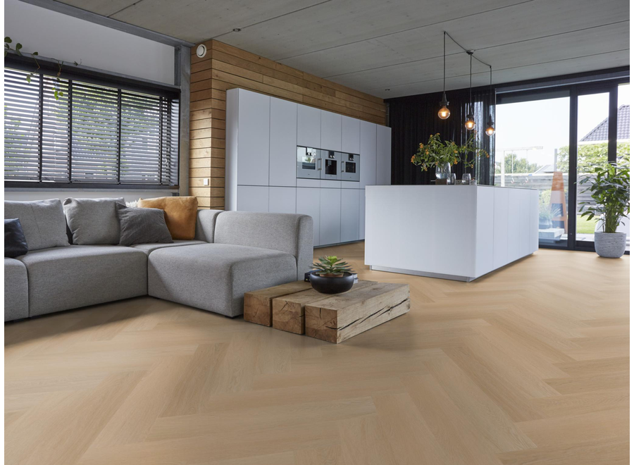 YUP Fulham herringbone click SRC natural oak