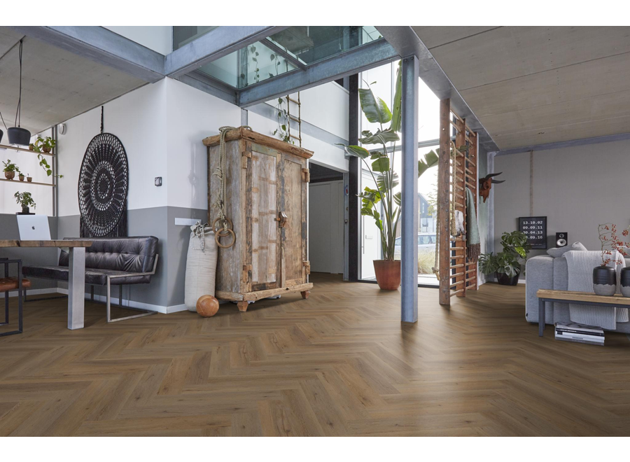 YUP Leyton herringbone click SRC natural oak