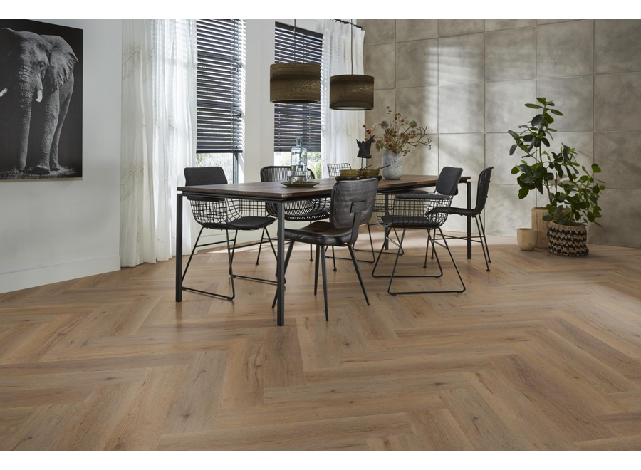 YUP Leyton herringbone click SRC natural oak