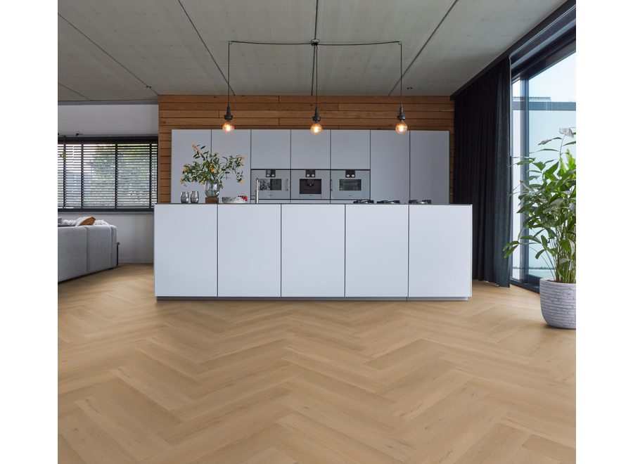YUP Leyton herringbone click SRC warm oak