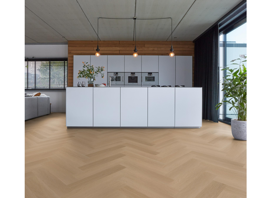 YUP Fulham herringbone click SRC dark oak