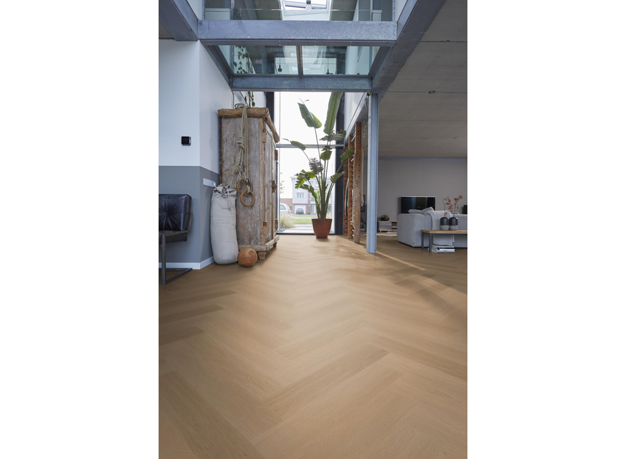 YUP Fulham herringbone click SRC dark oak
