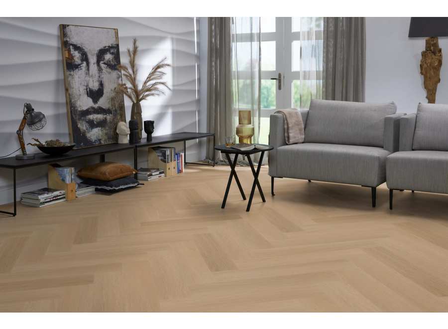 YUP Fulham herringbone click SRC dark oak
