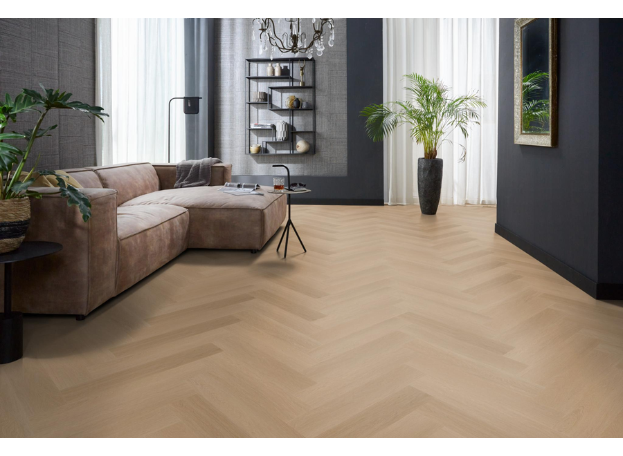 YUP Fulham herringbone click SRC dark oak