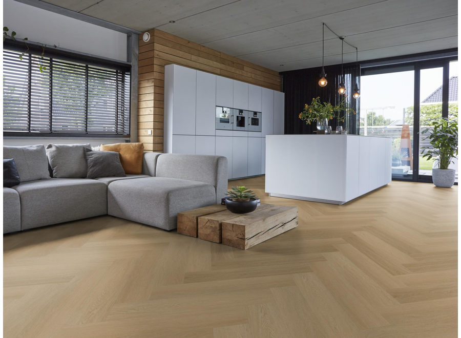 YUP Fulham herringbone click SRC warm oak