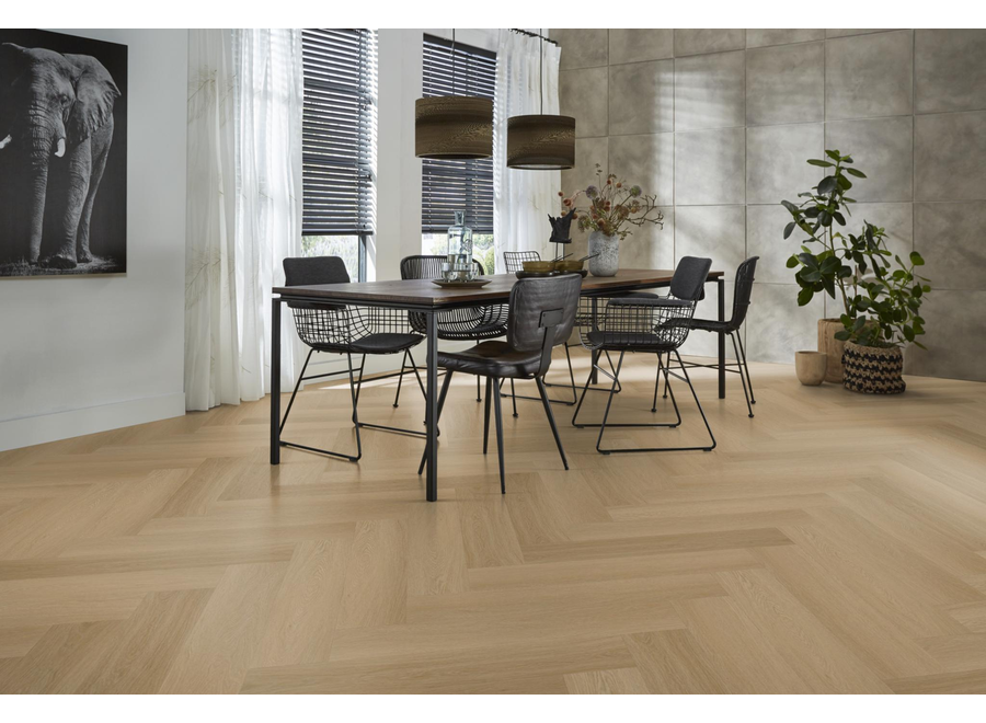 YUP Fulham herringbone click SRC warm oak