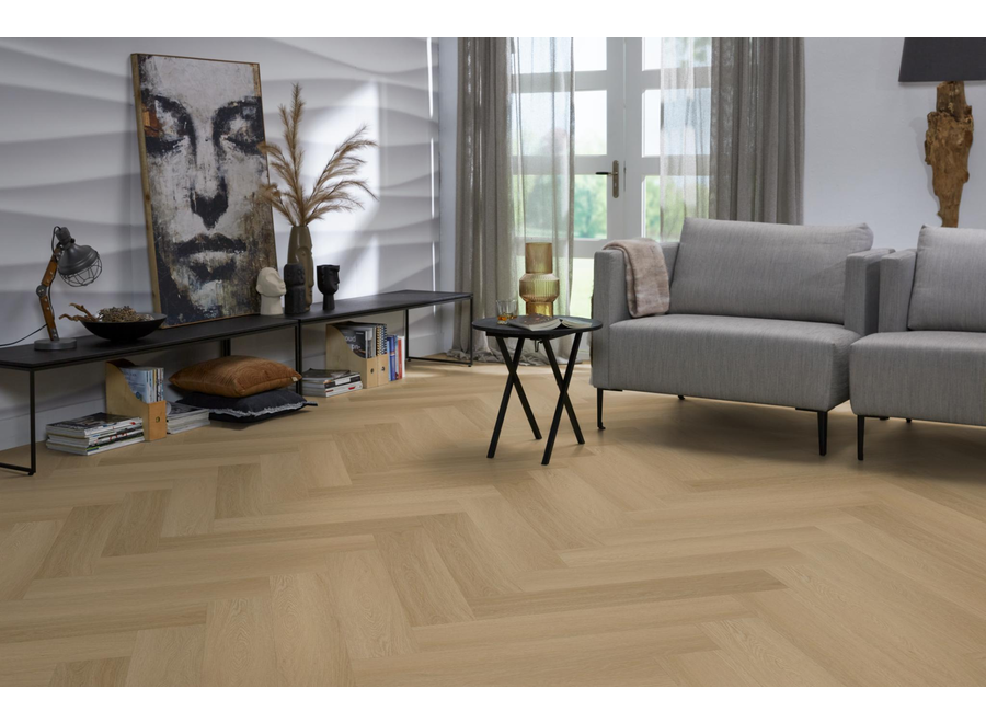 YUP Fulham herringbone click SRC warm oak