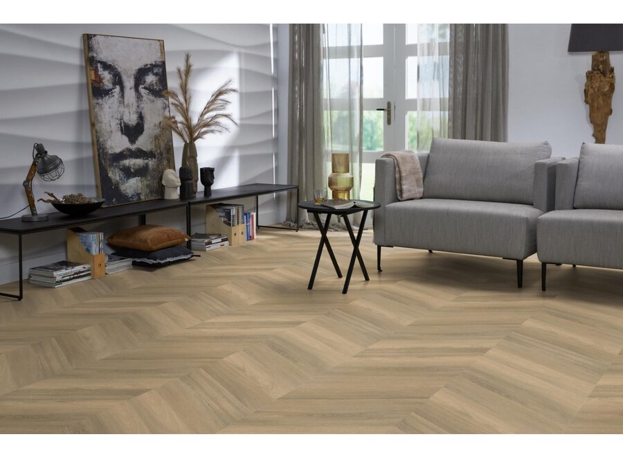 YUP Chevron dryback natural