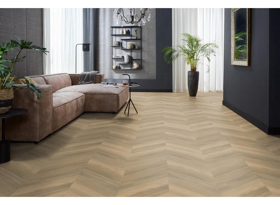 YUP Chevron dryback natural